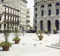 Plaza de San Francisco de Asis en la Habana Vieja, Cuba